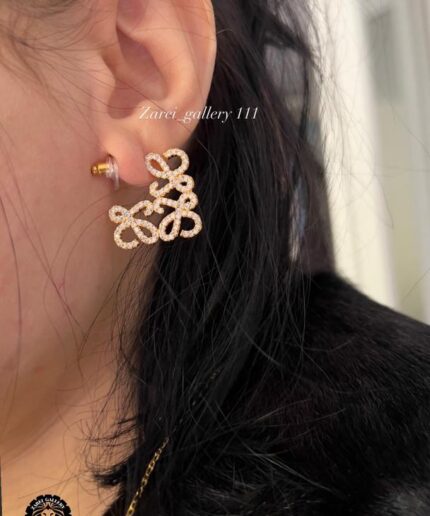 لووه Loewe مدل نیم ست لوگوی فول نگین