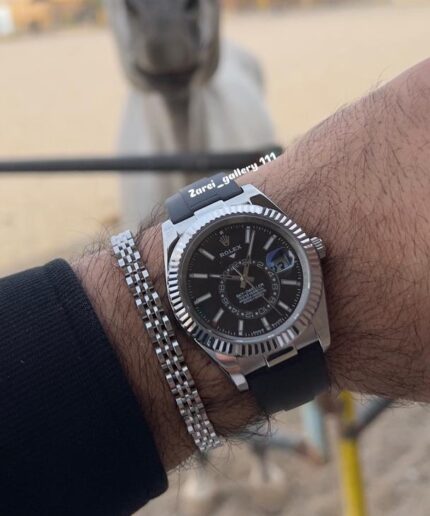 رولکس اسکای دیلر بند رابر SKY-DWELLER